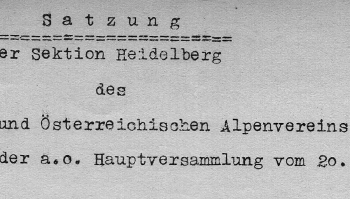 1933 | © Archiv DAV München