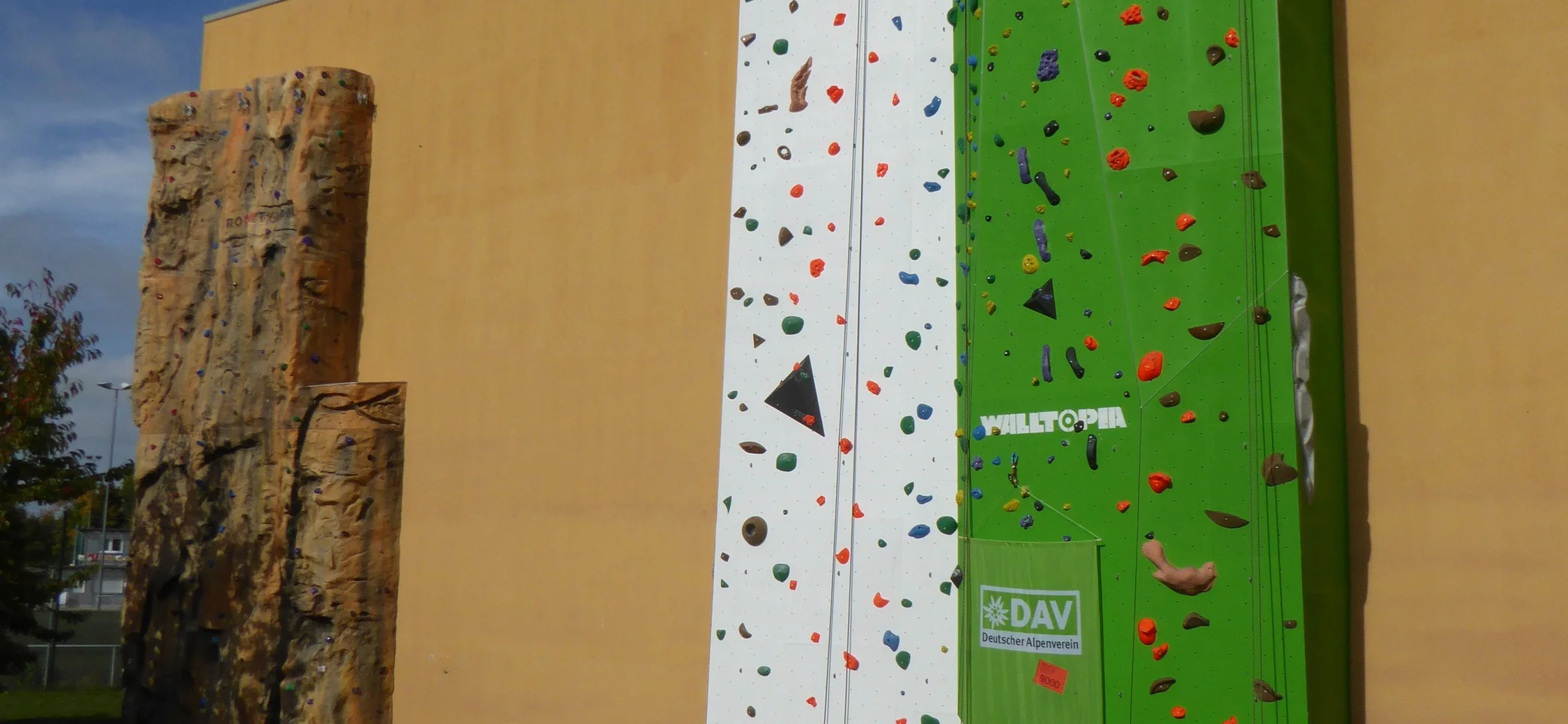 Außenwand | © DAV Heidelberg