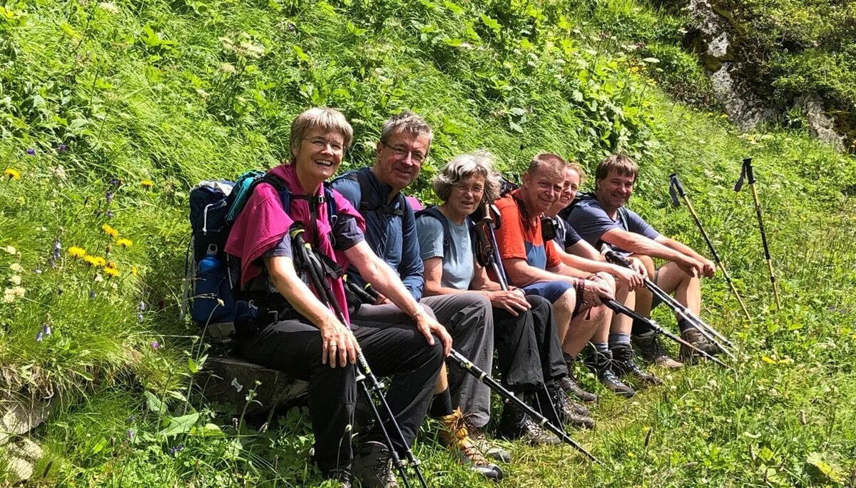 Wandergruppe | © DAV Heidelberg/Yvonne Wolf