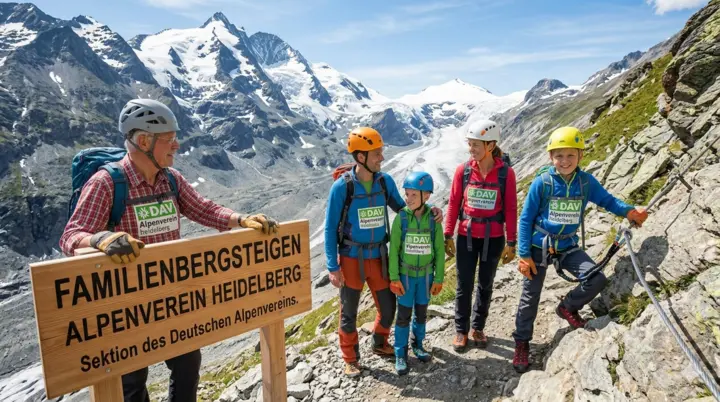 Alpenverein Heidelberg Familienbergsteigen | © Alpenverein Heidelberg