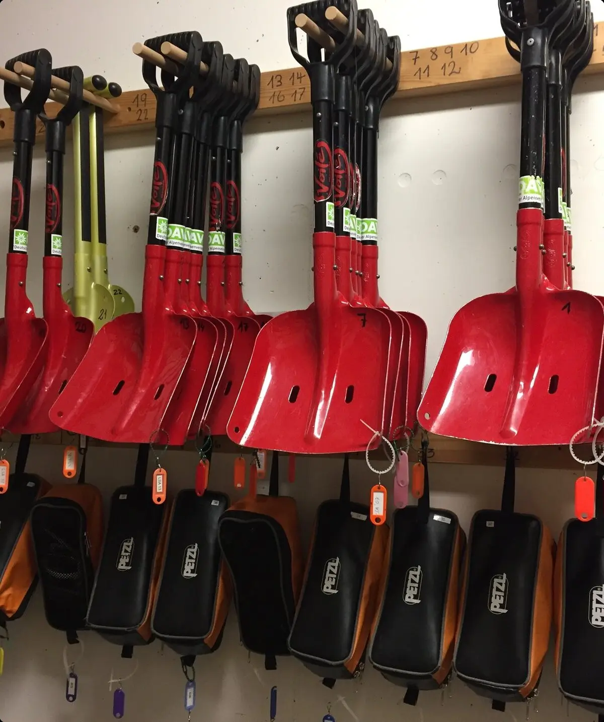 Materialverleih | © DAV Heidelberg