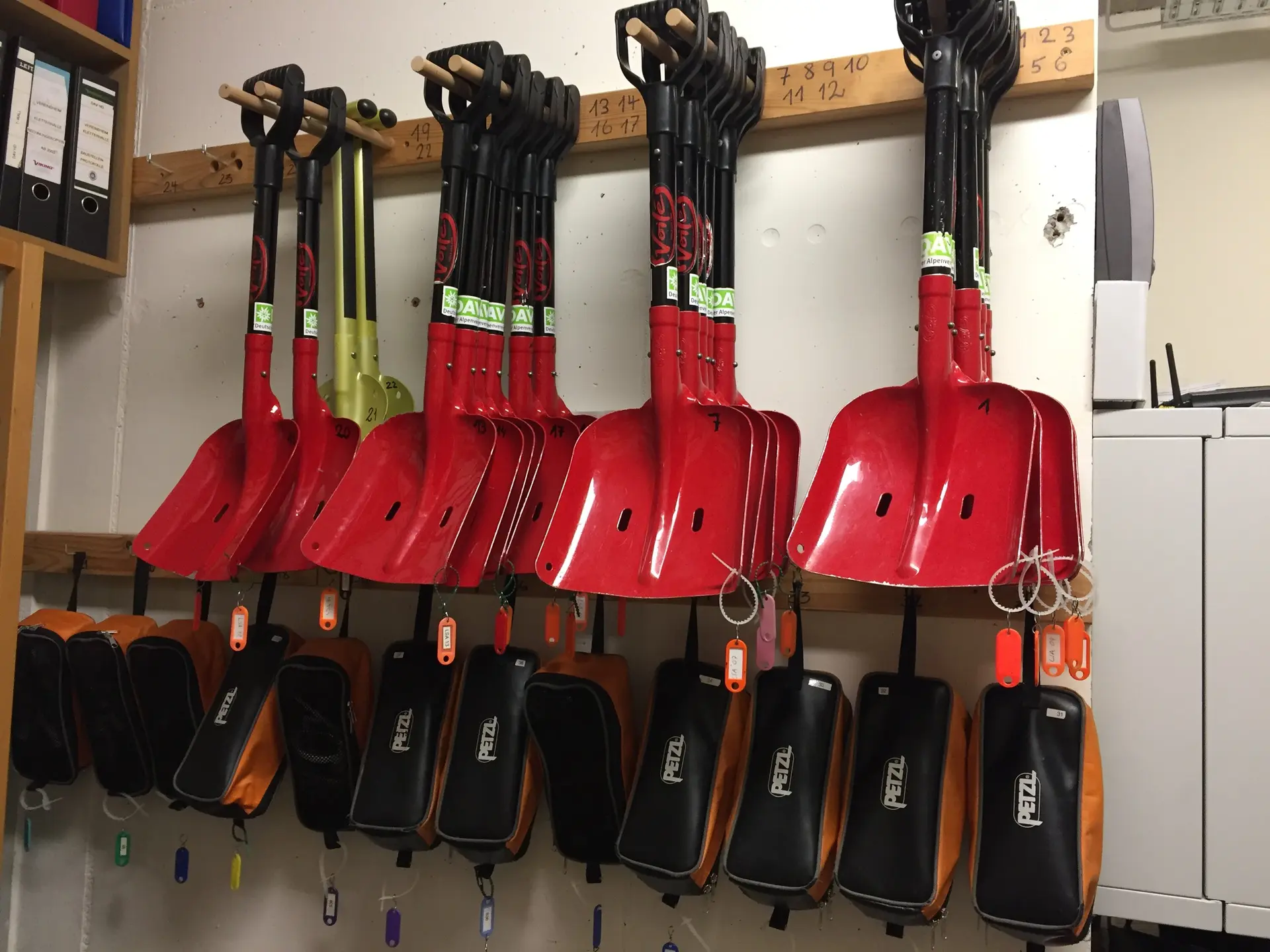 Materialverleih | © DAV Heidelberg