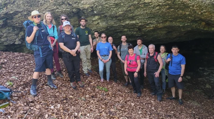 Tiefenhöhle Laichingen Gruppenfoto | © DAV Heidelberg
