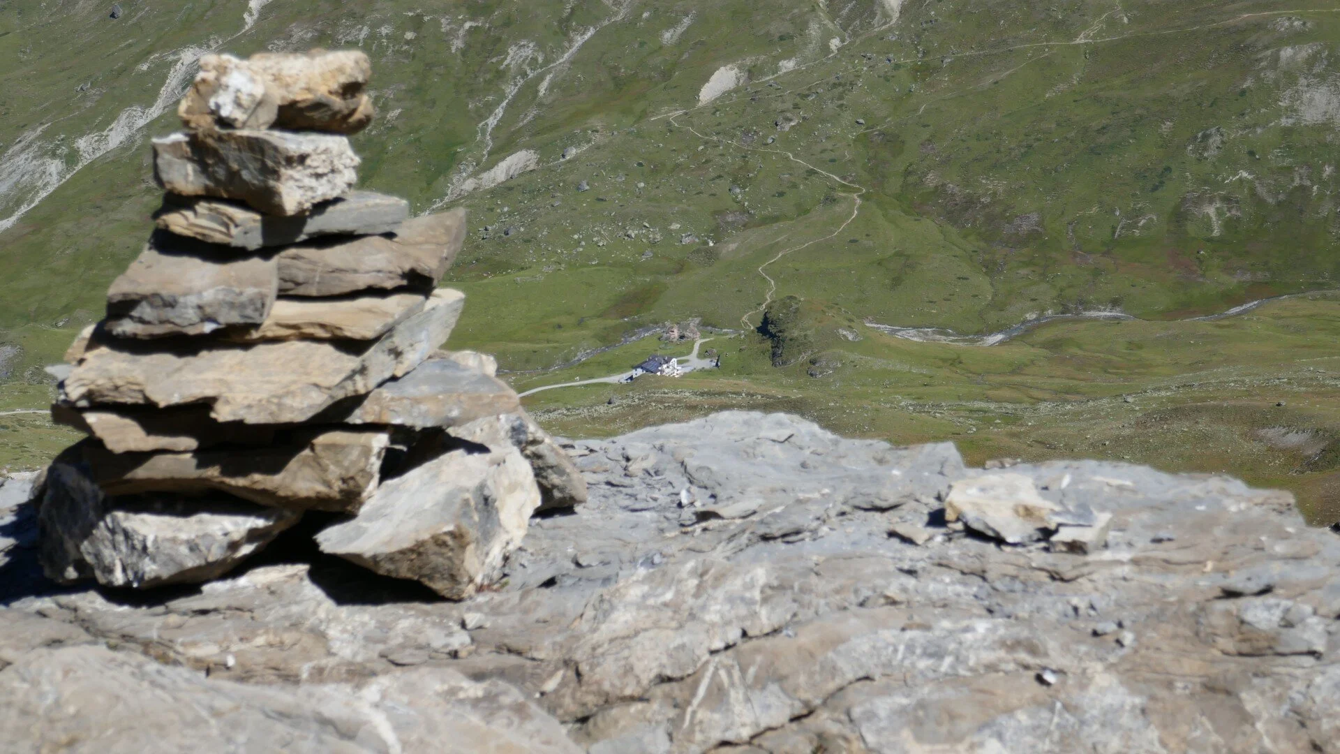 Wegearbeiten im Raum Heidelberger Hütte | © DAV Heidelberg/Hans Posawatz