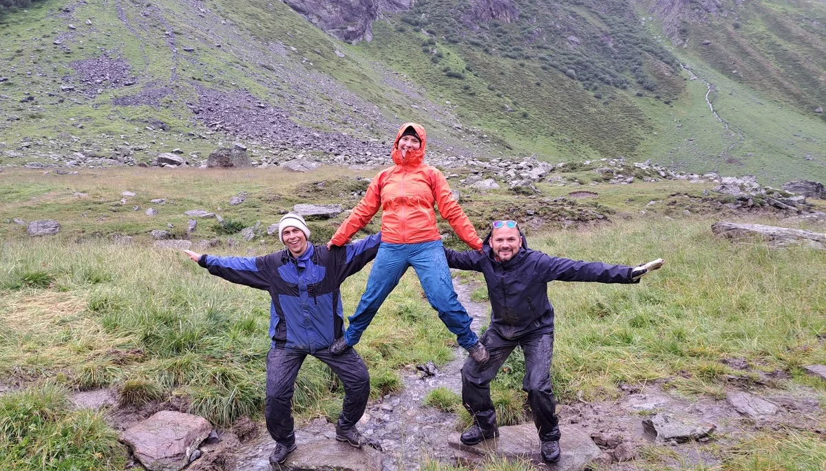 Wegearbeiten im Raum Heidelberger Hütte | © DAV Heidelberg/Johanna & Luisa Ueltzhöffer 