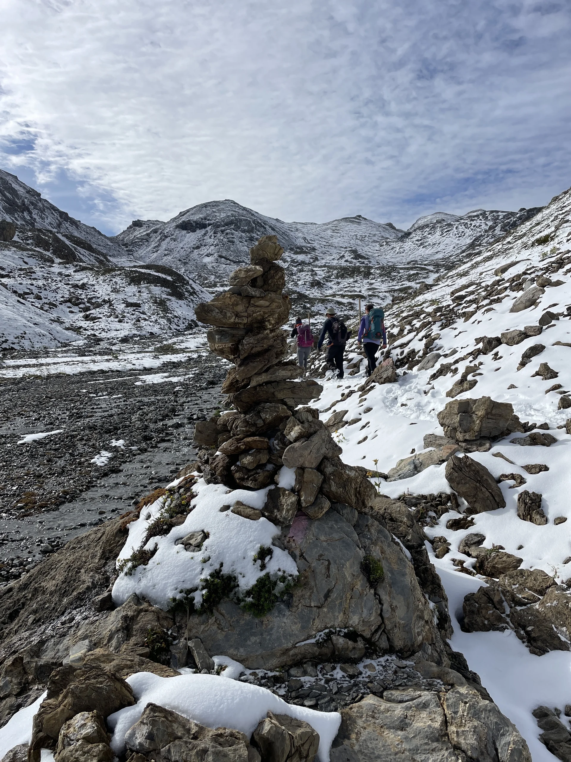 Wegearbeiten im Raum Heidelberger Hütte | © DAV Heidelberg/Jens Haaf 