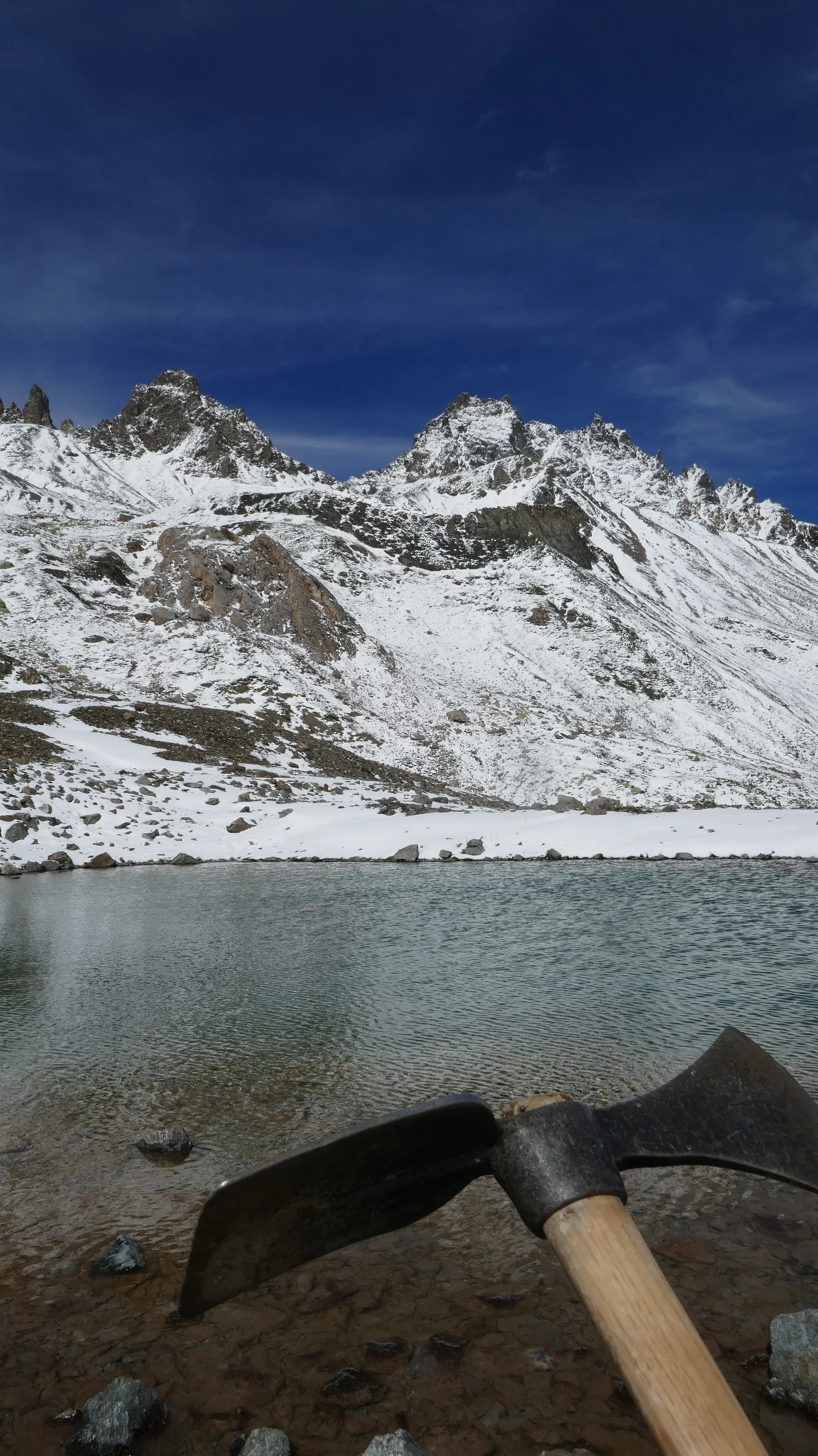 Wegearbeiten im Raum Heidelberger Hütte | © DAV Heidelberg/Hans Posawatz