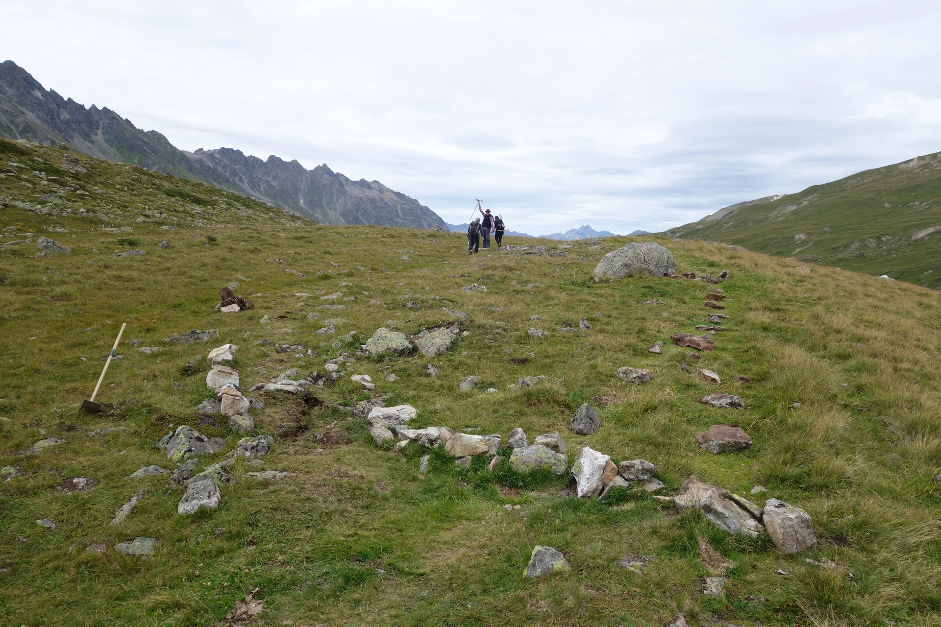 Wegearbeiten Kronenjoch/Las Gondas | © DAV Heidelberg/Marc Derungs