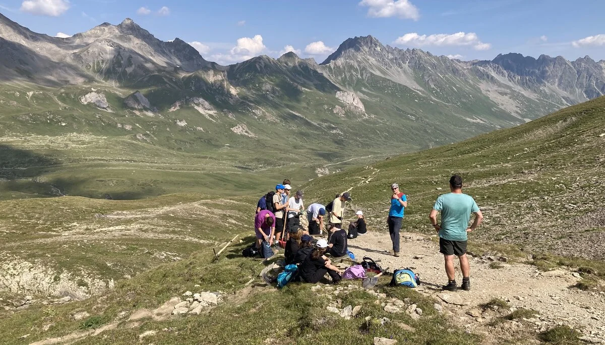 Projektwoche Elisabeth-von-Thadden-Gymnasiums Heidelberg | © DAV Heidelberg/Sabrina Großmann