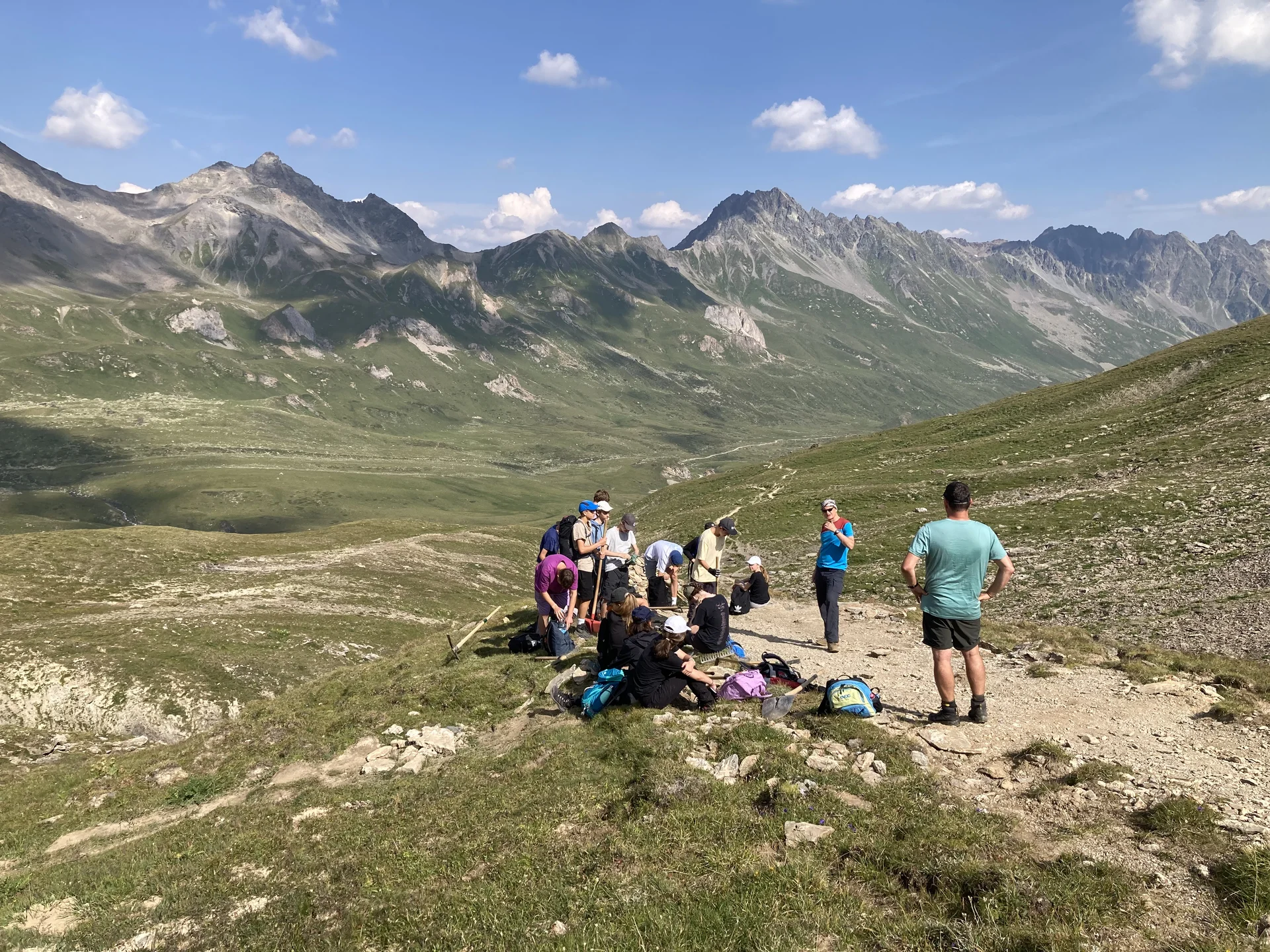 Projektwoche Elisabeth-von-Thadden-Gymnasiums Heidelberg | © DAV Heidelberg/Sabrina Großmann