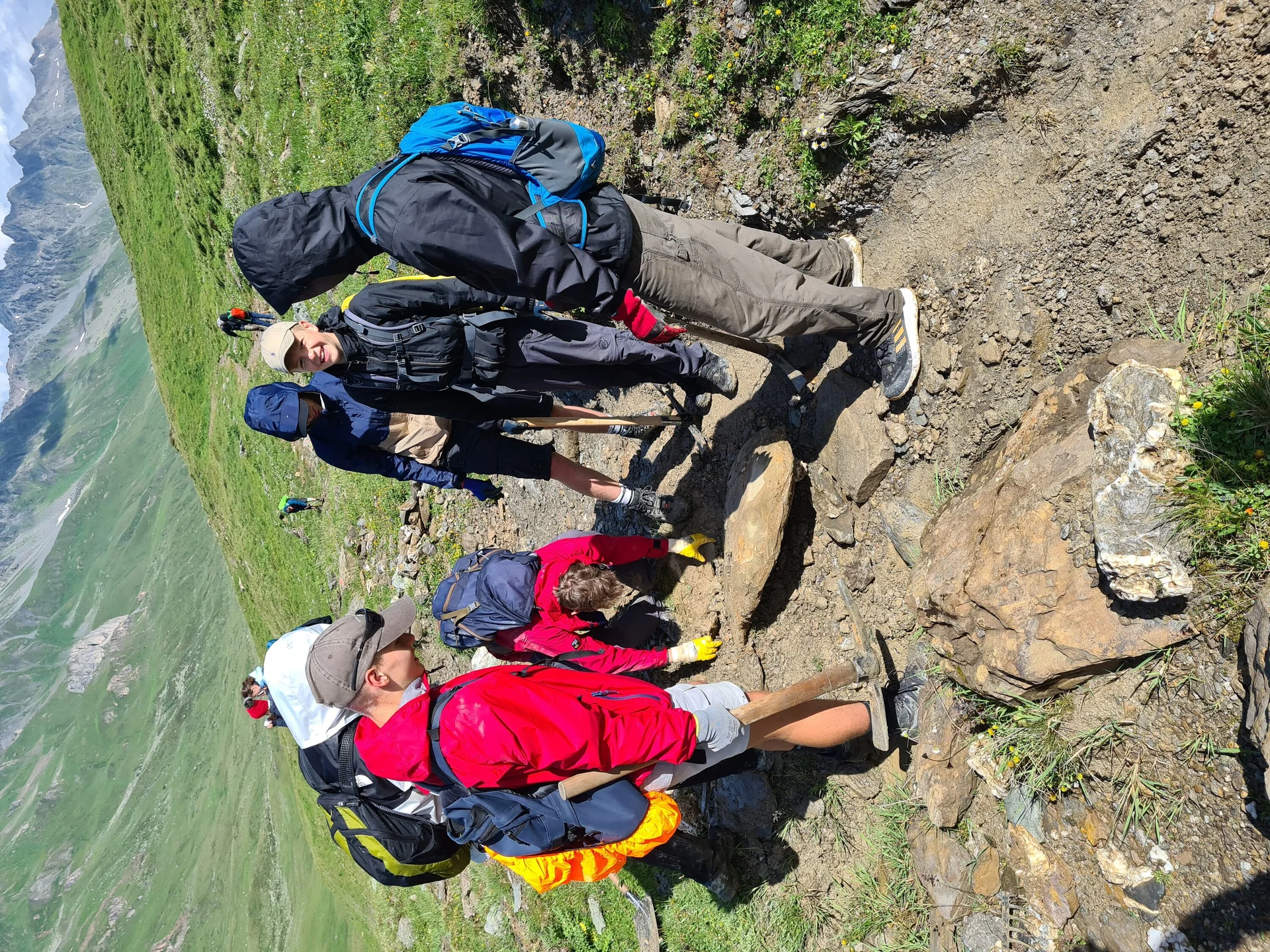 Projektwoche Elisabeth-von-Thadden-Gymnasiums Heidelberg  | © DAV Heidelberg/Jörg Wöhe 