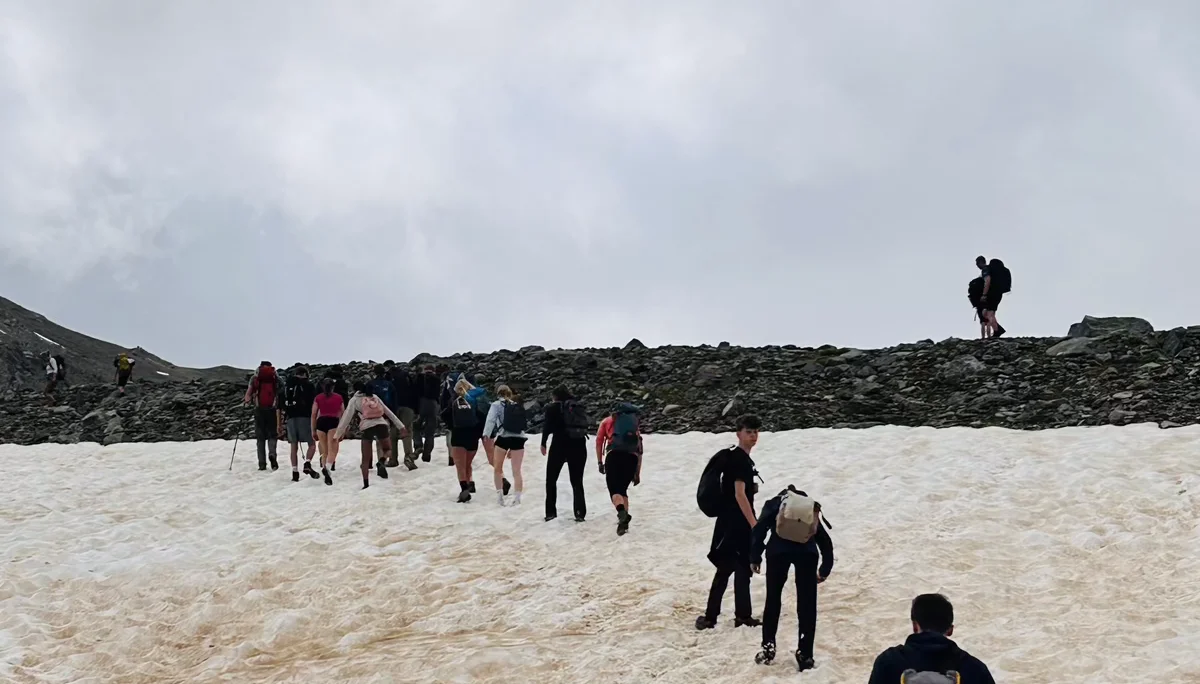 Projektwoche Elisabeth-von-Thadden-Gymnasiums Heidelberg | © DAV Heidelberg/Steffen Schellhammer