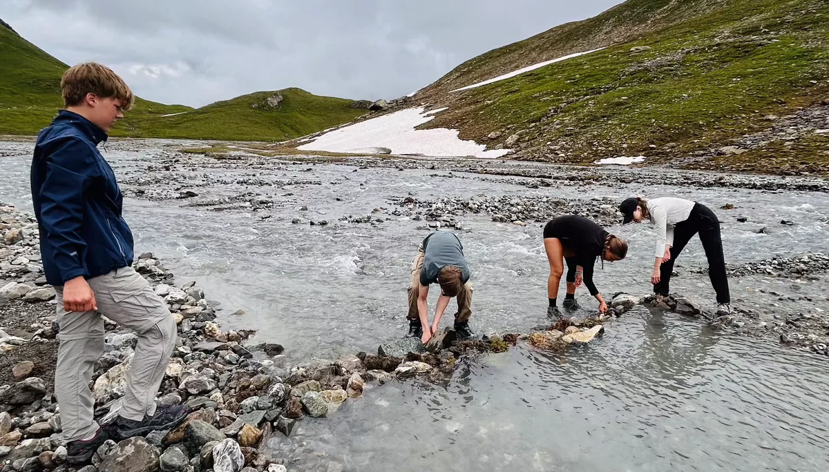 Projektwoche Elisabeth-von-Thadden-Gymnasiums Heidelberg | © DAV Heidelberg/Steffen Schellhammer