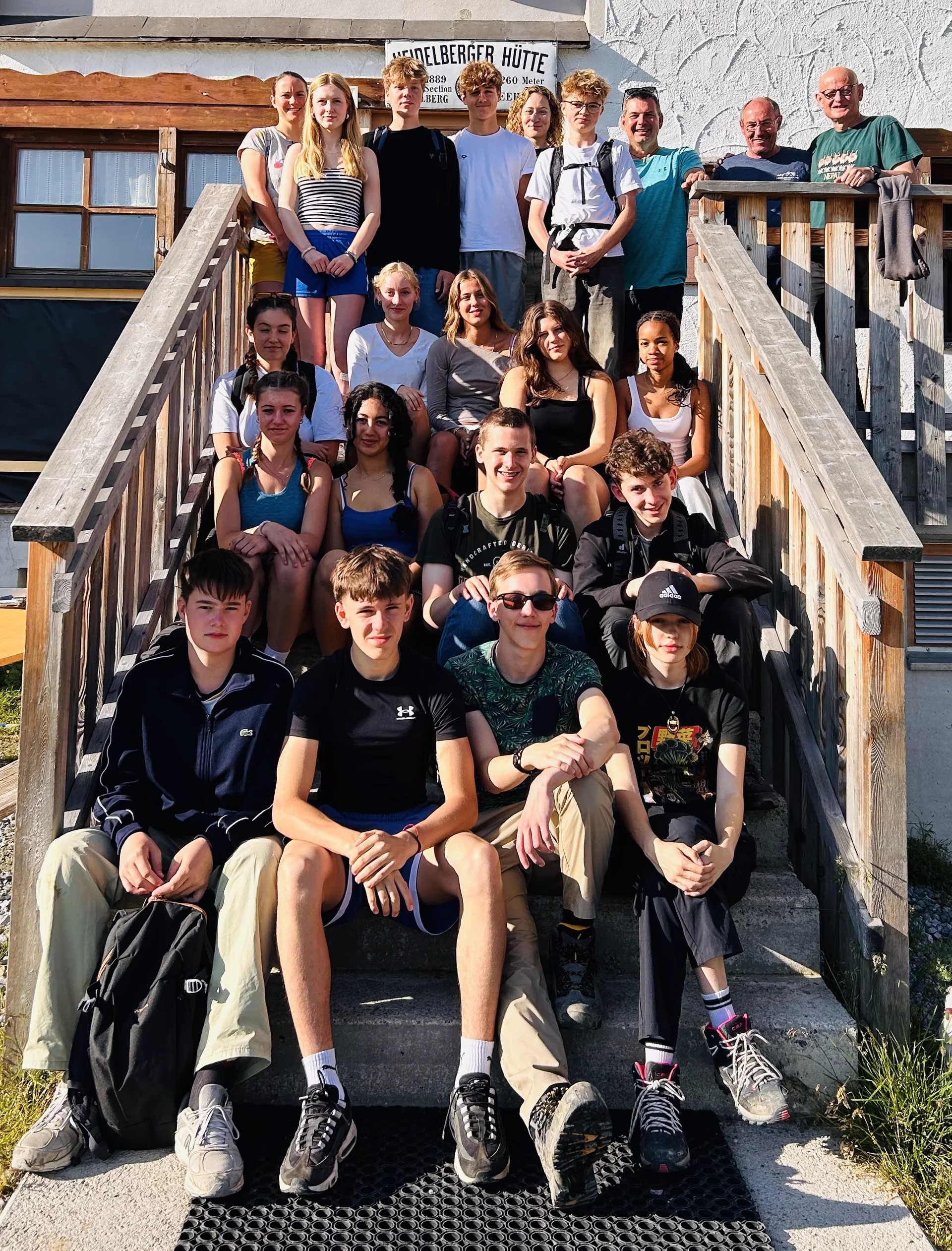 Projektwoche Elisabeth-von-Thadden-Gymnasiums Heidelberg | © DAV Heidelberg/Steffen Schellhammer