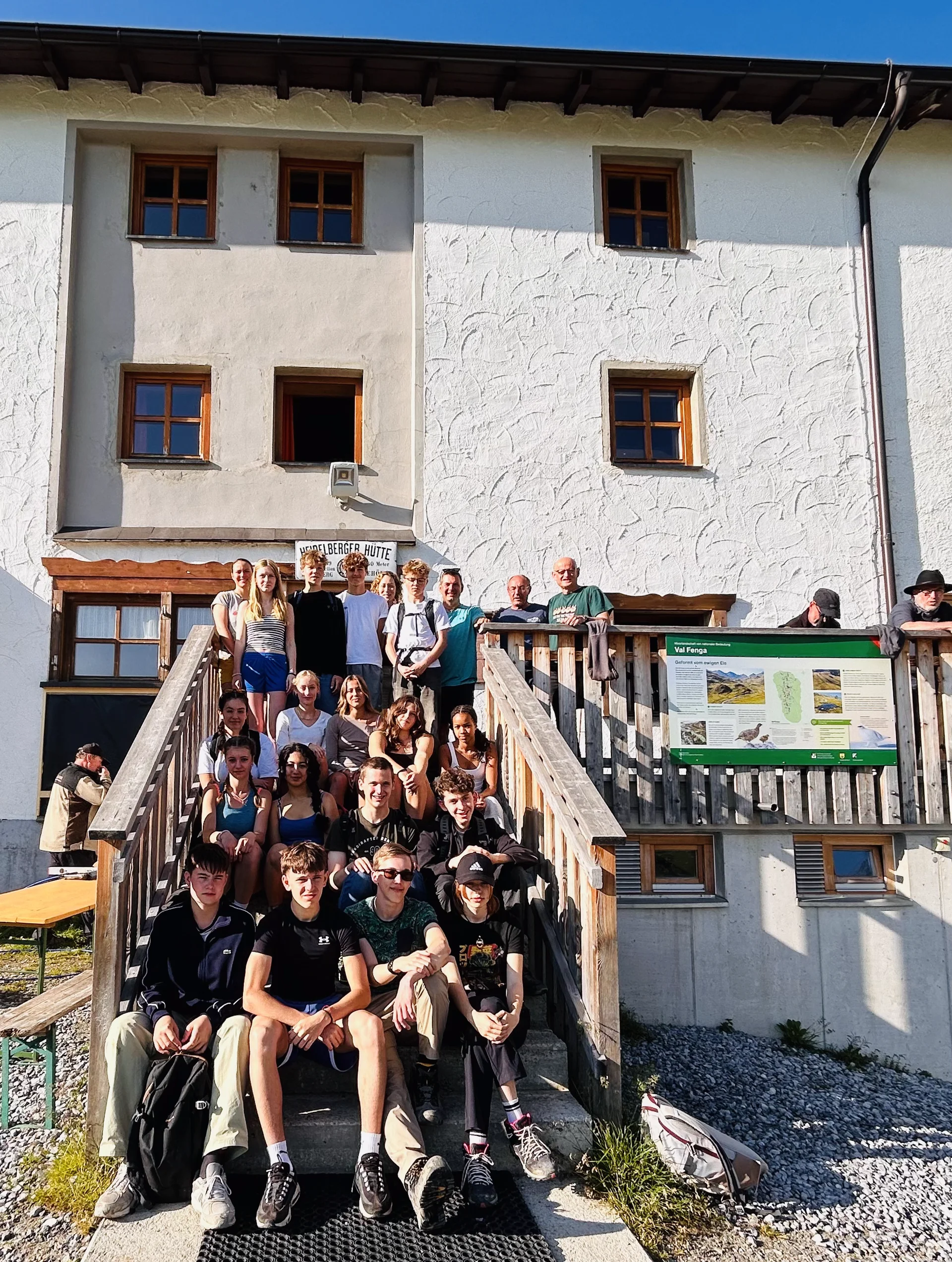 Projektwoche Elisabeth-von-Thadden-Gymnasiums Heidelberg | © DAV Heidelberg/Steffen Schellhammer