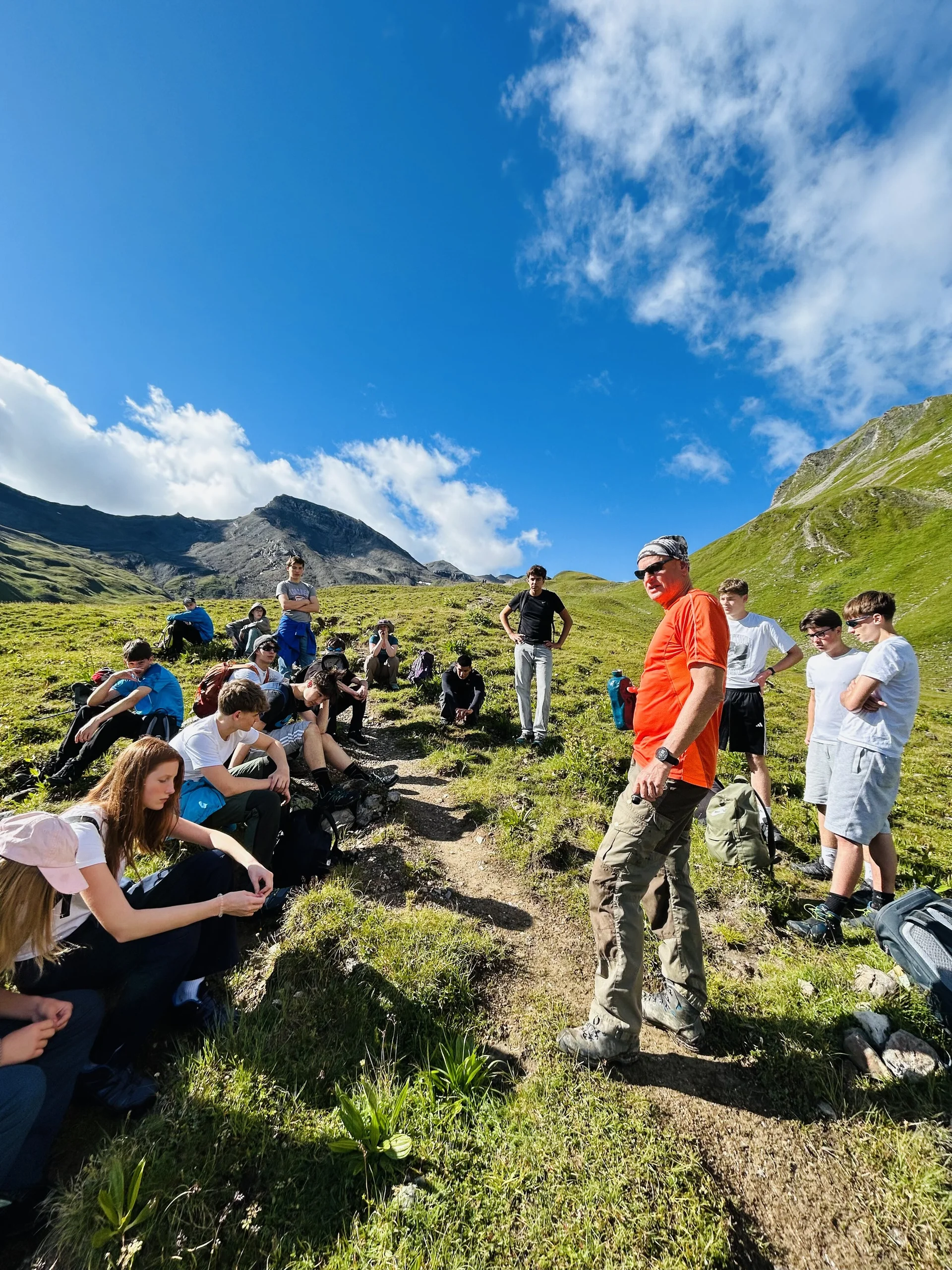Projektwoche Elisabeth-von-Thadden-Gymnasiums Heidelberg | © DAV Heidelberg/Steffen Schellhammer