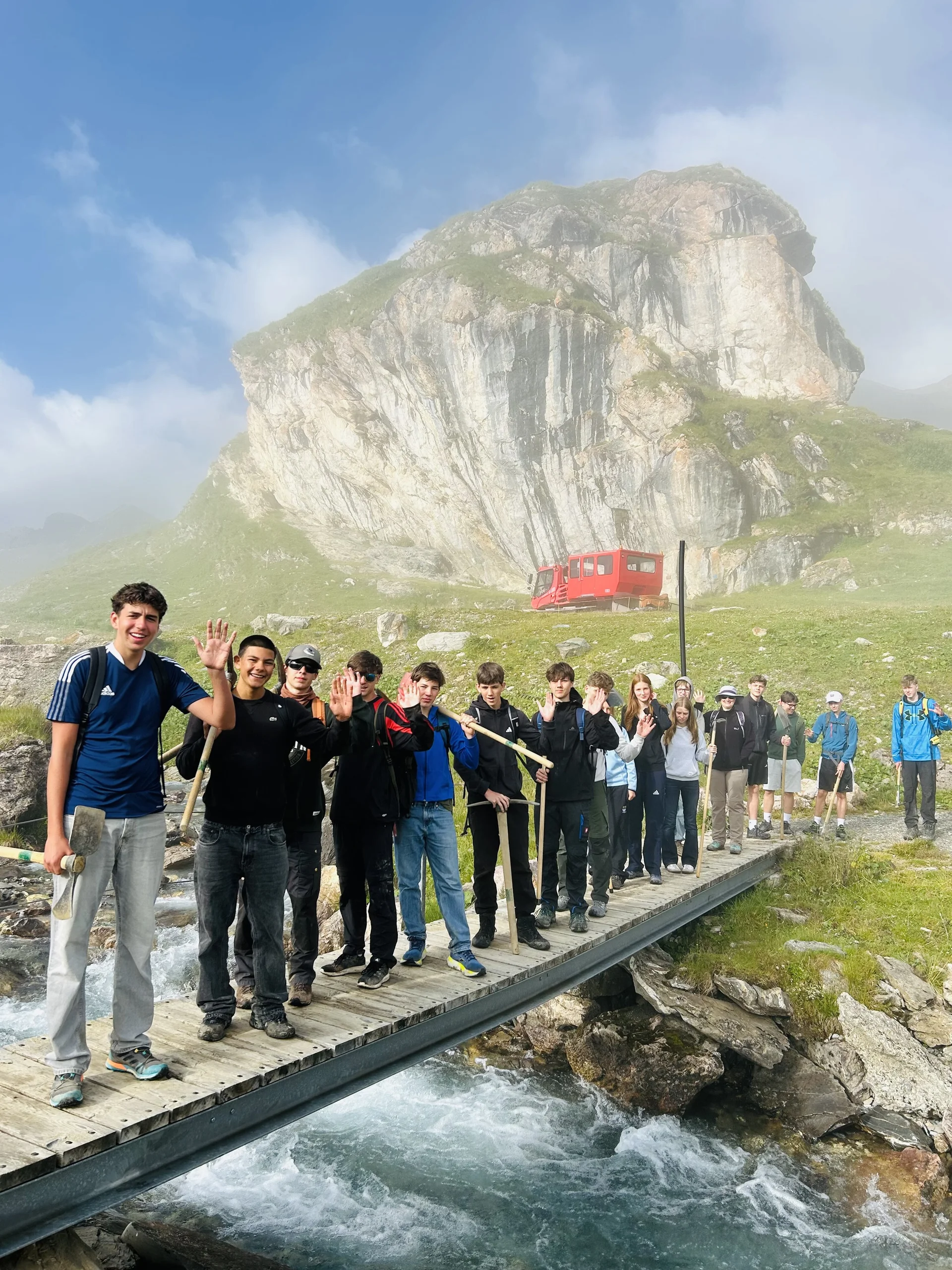 Projektwoche Elisabeth-von-Thadden-Gymnasiums Heidelberg | © DAV Heidelberg/Steffen Schellhammer