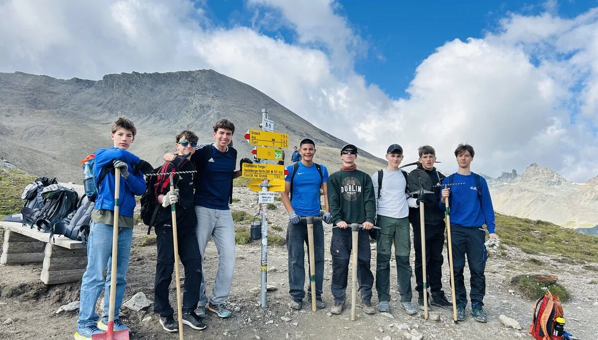 Projektwoche Elisabeth-von-Thadden-Gymnasiums Heidelberg | © DAV Heidelberg/Steffen Schellhammer