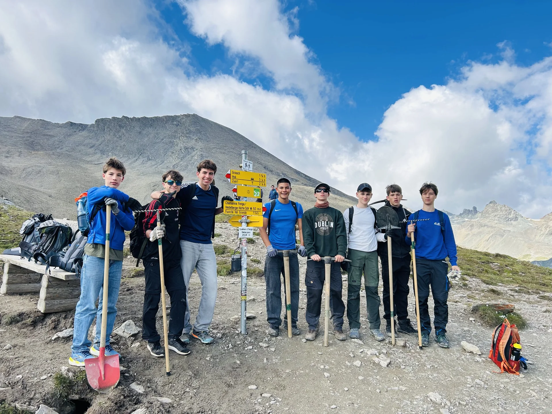 Projektwoche Elisabeth-von-Thadden-Gymnasiums Heidelberg | © DAV Heidelberg/Steffen Schellhammer