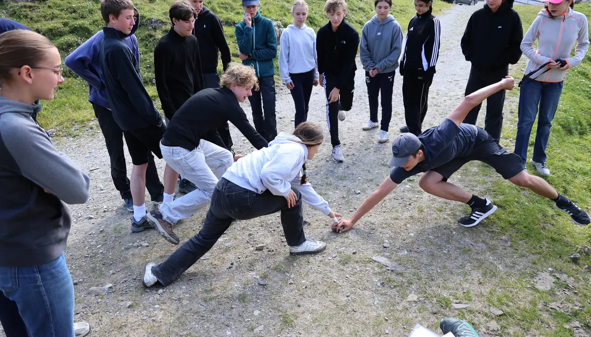 Projektwoche Elisabeth-von-Thadden-Gymnasiums Heidelberg | © DAV Heidelberg/Jörg Wöhe