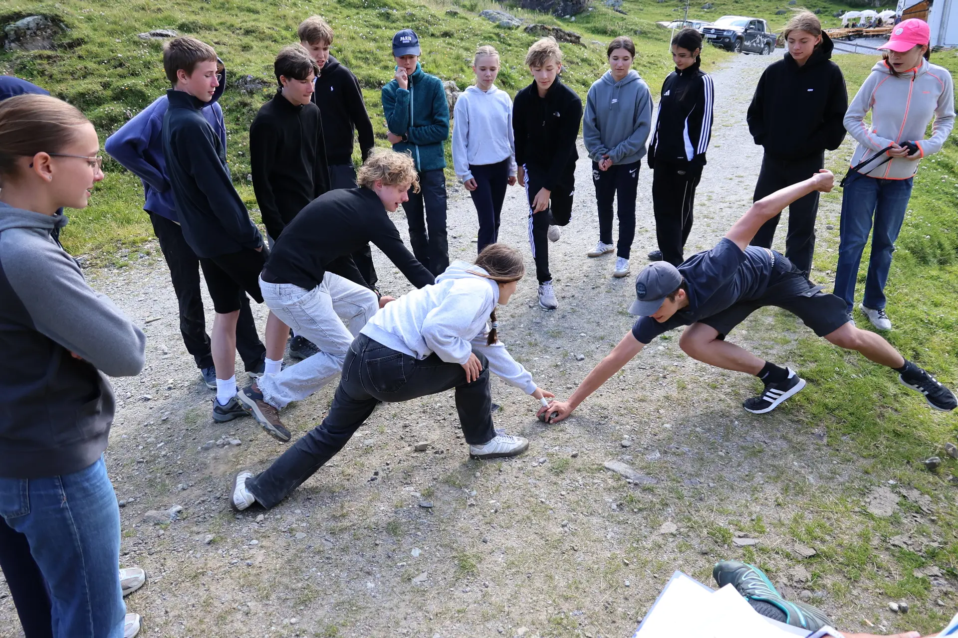 Projektwoche Elisabeth-von-Thadden-Gymnasiums Heidelberg | © DAV Heidelberg/Jörg Wöhe