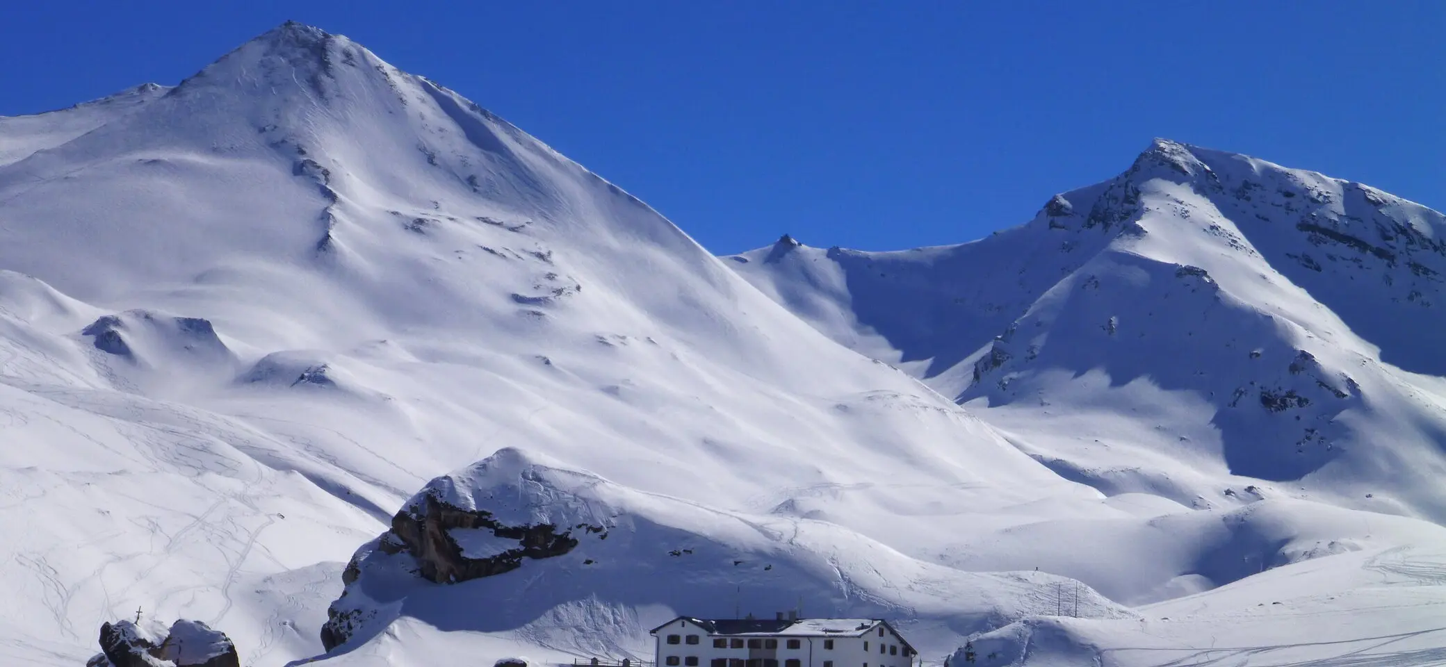 Heidelberger Hütte im Winter | © DAV/Ulf Gieseler