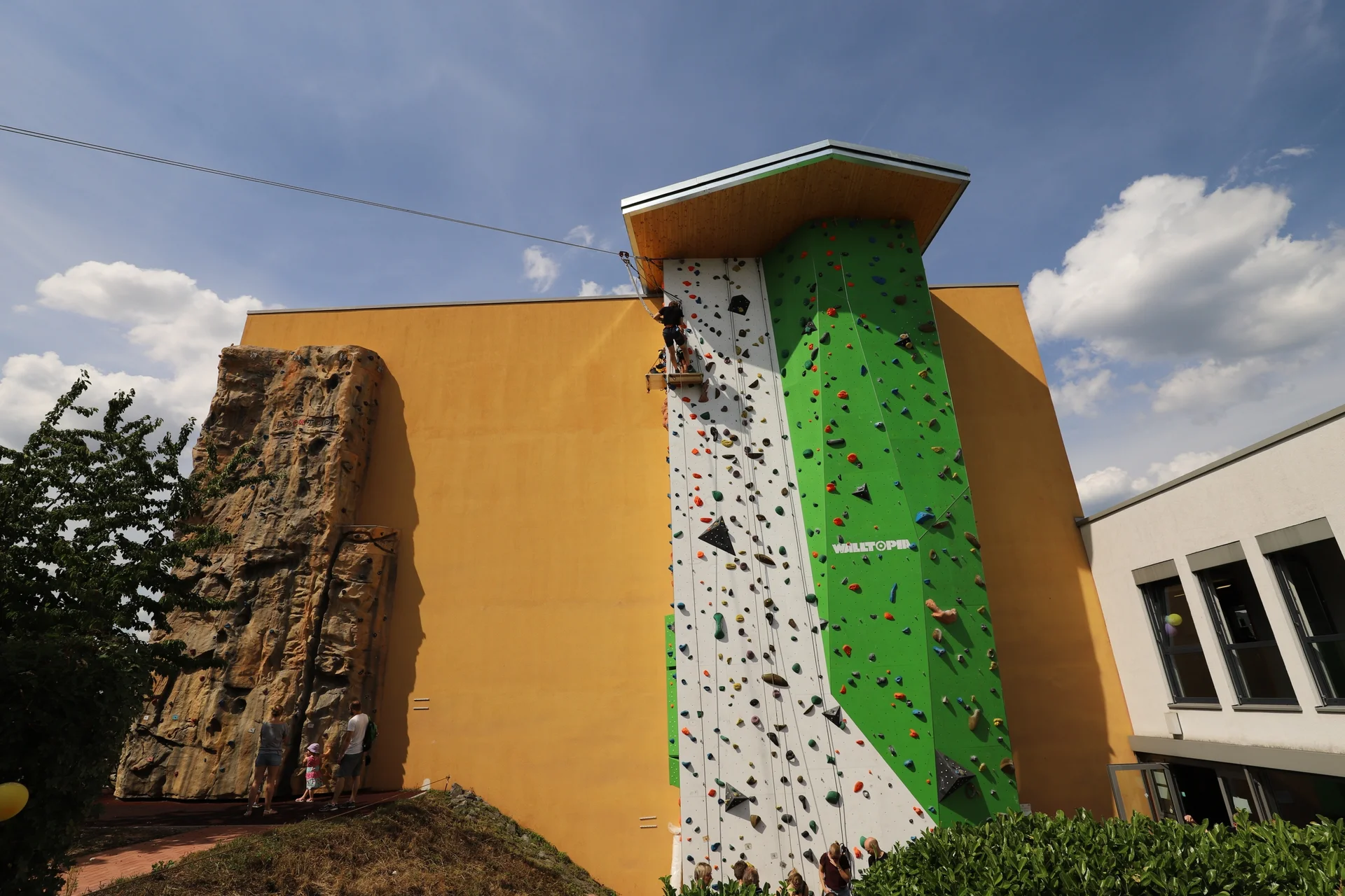 Außenkletterbereich | © DAV Heidelberg