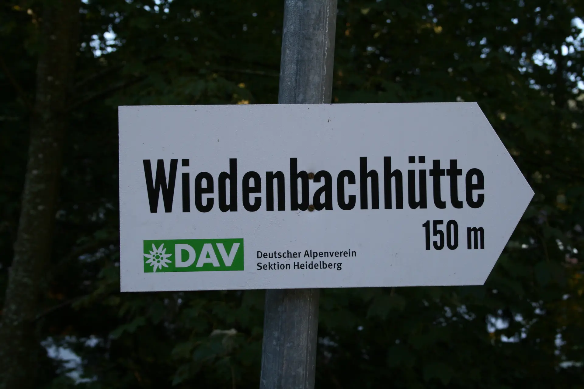 Wegweiser | © DAV/Peter Stadler