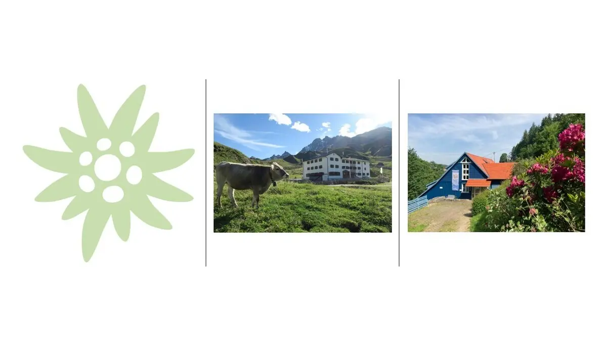 DAV Heidelberg | © Logo, Heidelberger Hütte, Wiedenbachhütte